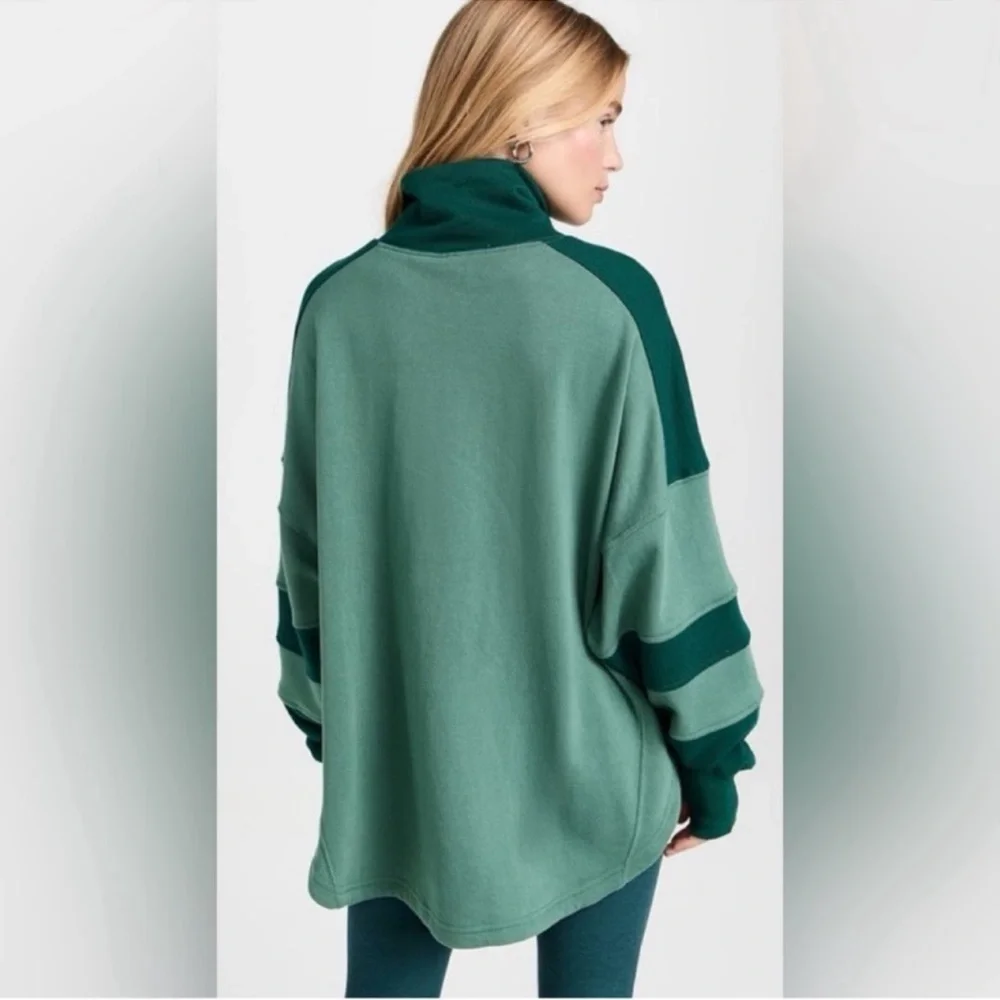 NWT Free People Movement | Warm Down Colorblock Pullover | Medium